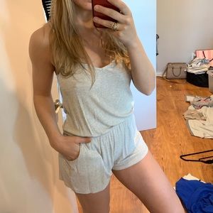 Comfy tee shirt material romper